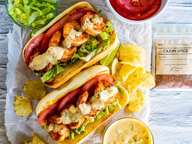 Shrimp Po’ Boy Recipe with Homemade Remoulade | Southern Fry Kings